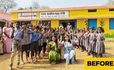 ठंड से बचाव हेतु 71 नन्हे बच्चों को स्वेटर वितरण से मिली मुस्कान
