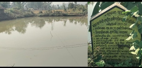 डबरी निर्माण से बदली किसान कुंवर सिंह की किस्मत