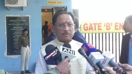 DRG के 3 शहीद जवानों को CM विष्णुदेव साय ने दी श्रद्धांजलि