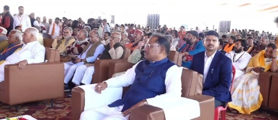 मोहन भागवत से मिले CM साय, हिन्दू सम्मेलन कार्यक्रम में हुए शामिल