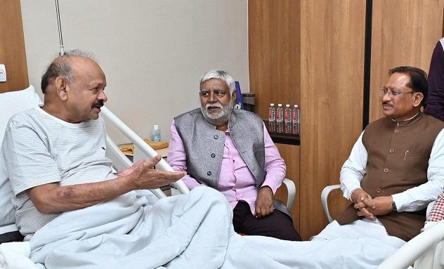 मुख्यमंत्री विष्णुदेव साय ने विधायक भैयालाल राजवाड़े के स्वास्थ्य लाभ की कामना की