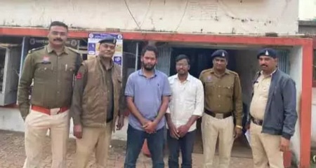 साइबर ठगी के 2 आरोपी आंध्रप्रदेश से पकड़ाए