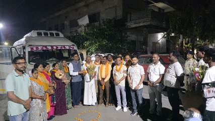 सोमनाथ स्वाभिमान यात्रा के लिए रायगढ़ से 17 श्रद्धालु रवाना, वित्त मंत्री ओ.पी. चौधरी ने दी शुभकामनाएं