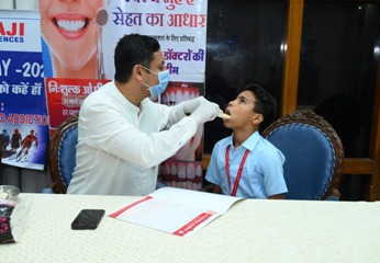 लोकभवन में बाल रोग शिविर आयोजित