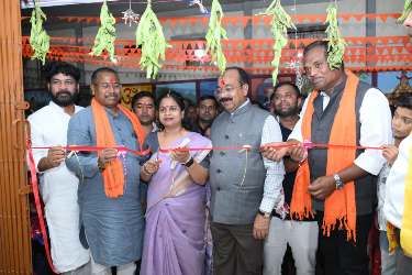 उप मुख्यमंत्री कर्मा महोत्सव में हुए शामिल, तैलीय सदन का किया लोकार्पण