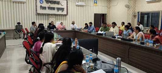 सूरजपुर में महिला एवं बाल विकास विभाग की व्यापक समीक्षा