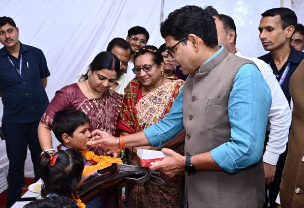 शिक्षा के साथ संस्कारों का समावेश ही समृद्ध छत्तीसगढ़ की नींव- राजस्व मंत्री टंक राम वर्मा