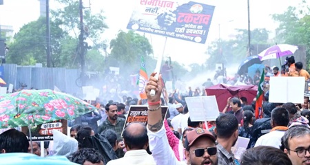 बीजेपी की रैली में माहौल बिगाड़ने वाले 12 कांग्रेसियों पर FIR दर्ज