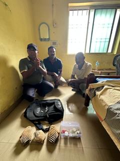 हाथीदांत तस्करी पर वन विभाग की बड़ी कार्रवाई, वन्यजीव संरक्षण अधिनियम के तहत तीन आरोपी गिरफ्तार, न्यायिक हिरासत में भेजे गए