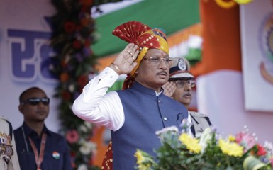 घुड़सवारों के साहस, महिला बैग पाईपर बैंड की लय और श्वान दल के रोमांचक प्रदर्शन से सजा स्वतंत्रता दिवस समारोह