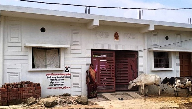 प्रधानमंत्री आवास योजना: फरहदा की गोदावरी को मिला पक्का आशियाना