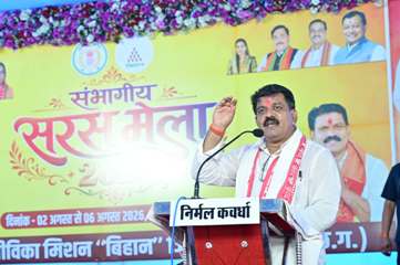 ग्रामीण उद्यमिता का मार्ग है संभागीय सरस मेला: उपमुख्यमंत्री विजय शर्मा