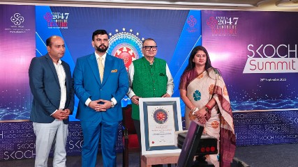 छत्तीसगढ़ के ‘रक्षक’ पाठ्यक्रम को राष्ट्रीय पहचान, राज्य बाल अधिकार संरक्षण आयोग को SKOCH गोल्ड अवार्ड