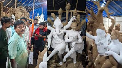 गणेशजी की प्रतिमाओं के मूल स्वरूप से छेड़छाड़ पर संत समाज में आक्रोश, कार्रवाई नहीं हुई तो सड़क पर उतरने की दी चेतावनी