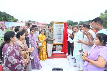 सेवा संकल्प अभियान: खर्राघाट में 29.99 करोड़ के विकास कार्यों का भूमिपूजन