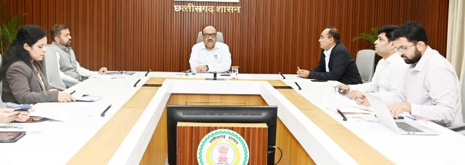 छत्तीसगढ़ में अधोसंरचना और औद्योगिक निवेश को मिलेगी गति, मुख्य सचिव विकासशील ने पीपीपी परियोजनाओं की समीक्षा की