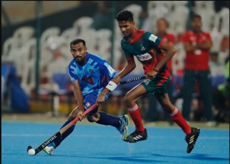 शाहरुख और आशीष पूर्ति ने संस्कारधानी स्ट्राइकर्स को दिलाई पहली जीत, राजधानी रॉयल्स को 4-2 से हराया
